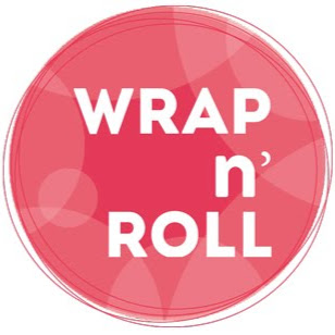Wrap n roll sushi logo