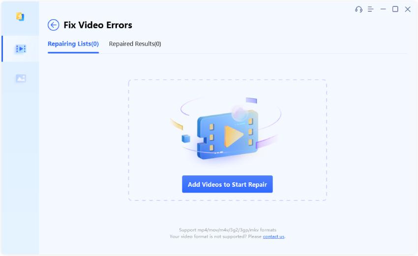 add video to repair