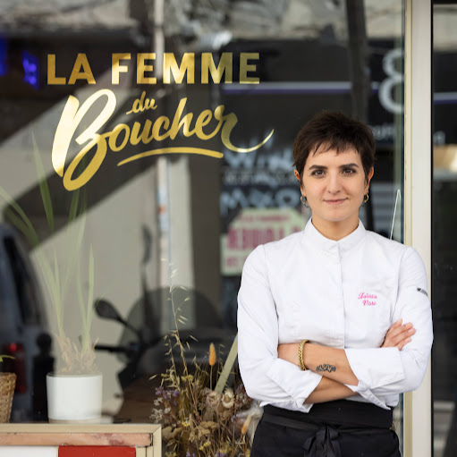 Restaurant La Femme Du Boucher logo