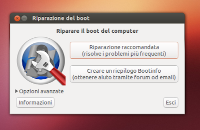 Boot-Repair in Ubuntu Linux