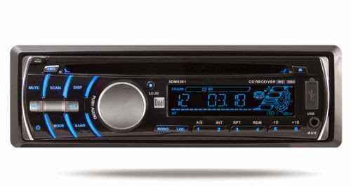  Dual XDM6351 In-Dash AM/FM/CD/MP3/WMA Player with Front Panel USB and SD Card Inputs
