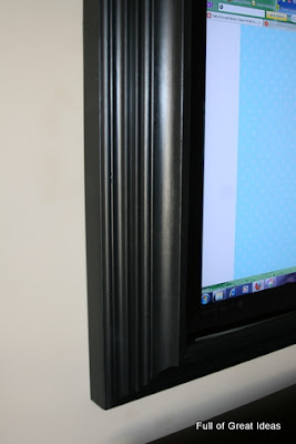 Full of Great Ideas: Picture perfect TV - Flat Screen TV Frame