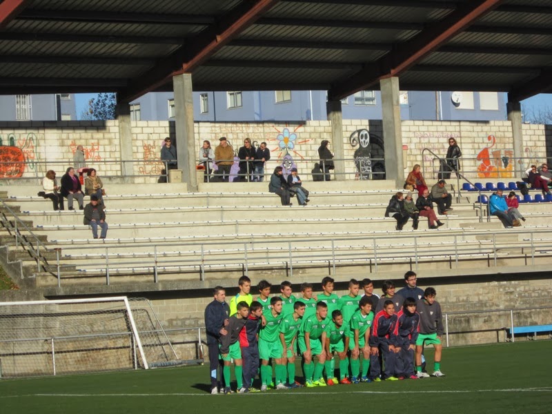 Selección Sub-14 de Ferrolterra. Caranza 06/12/2013