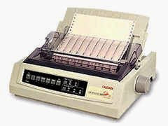  Okidata Microline 320 Turbo/N Printer B/W Dot-Matrix 240 X 216 Dpi 9 Pin 300 Cps Parallel
