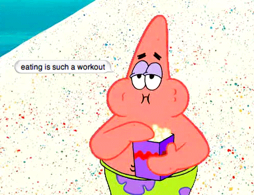 The Way Patrick Star Does Workout