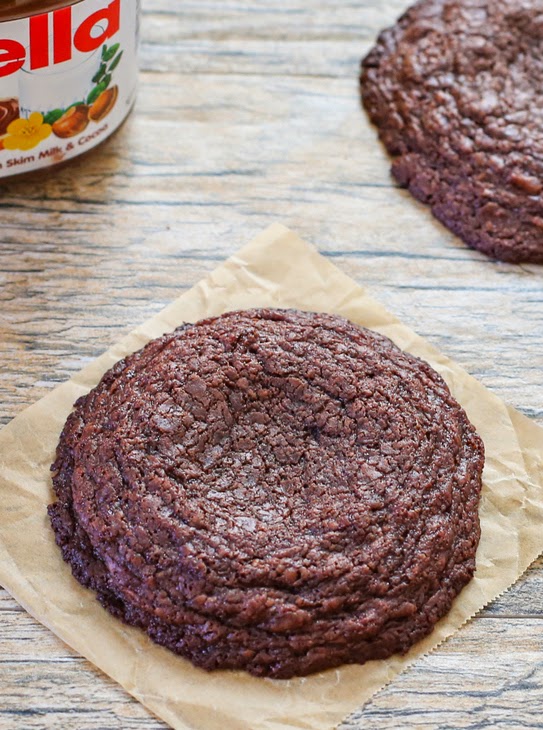 overhead photo of a cookie