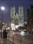 Westminster Abbey - and Jeff taking...