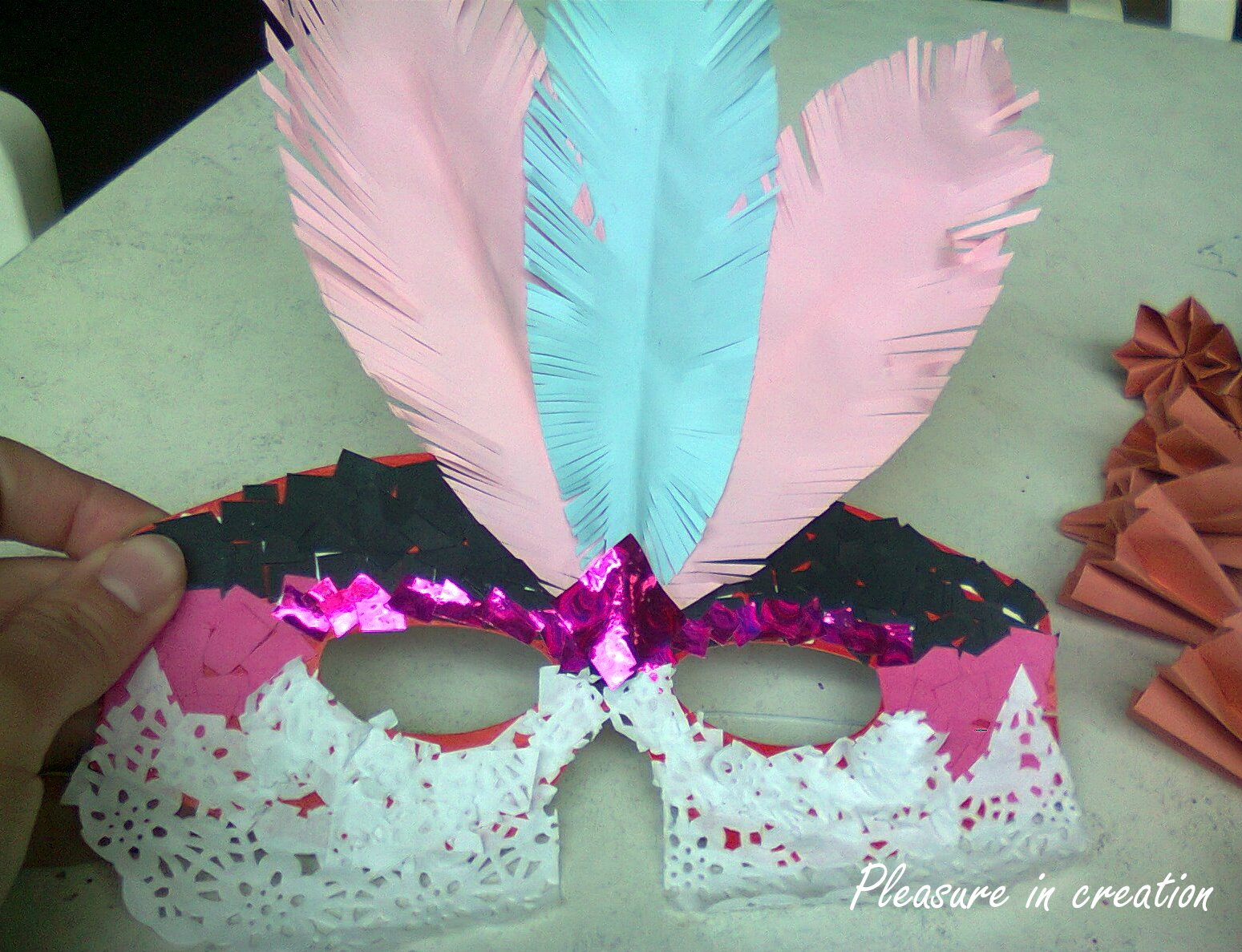 Pleasure in creation Carnival masks