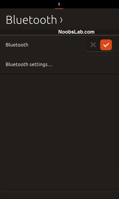 Ubuntu Touch notification status