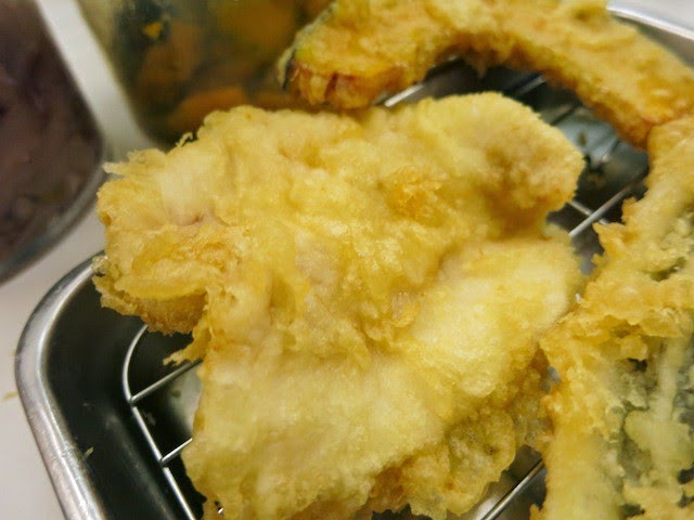 鶏のササミの天ぷら