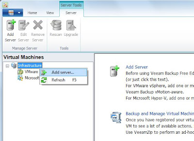 Agregar un nuevo servidor vSphere (ESX, ESXi) para backup y restauracin en Veeam Backup