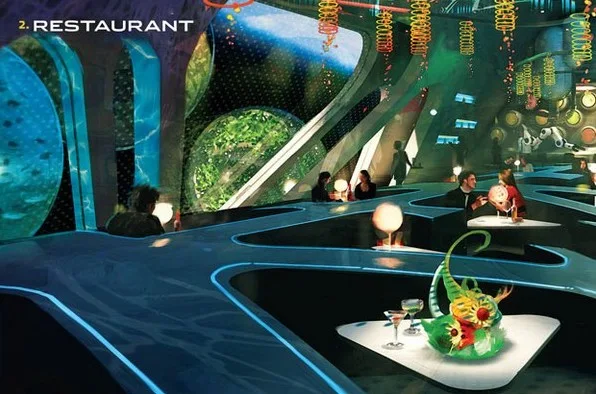 Space restaurant