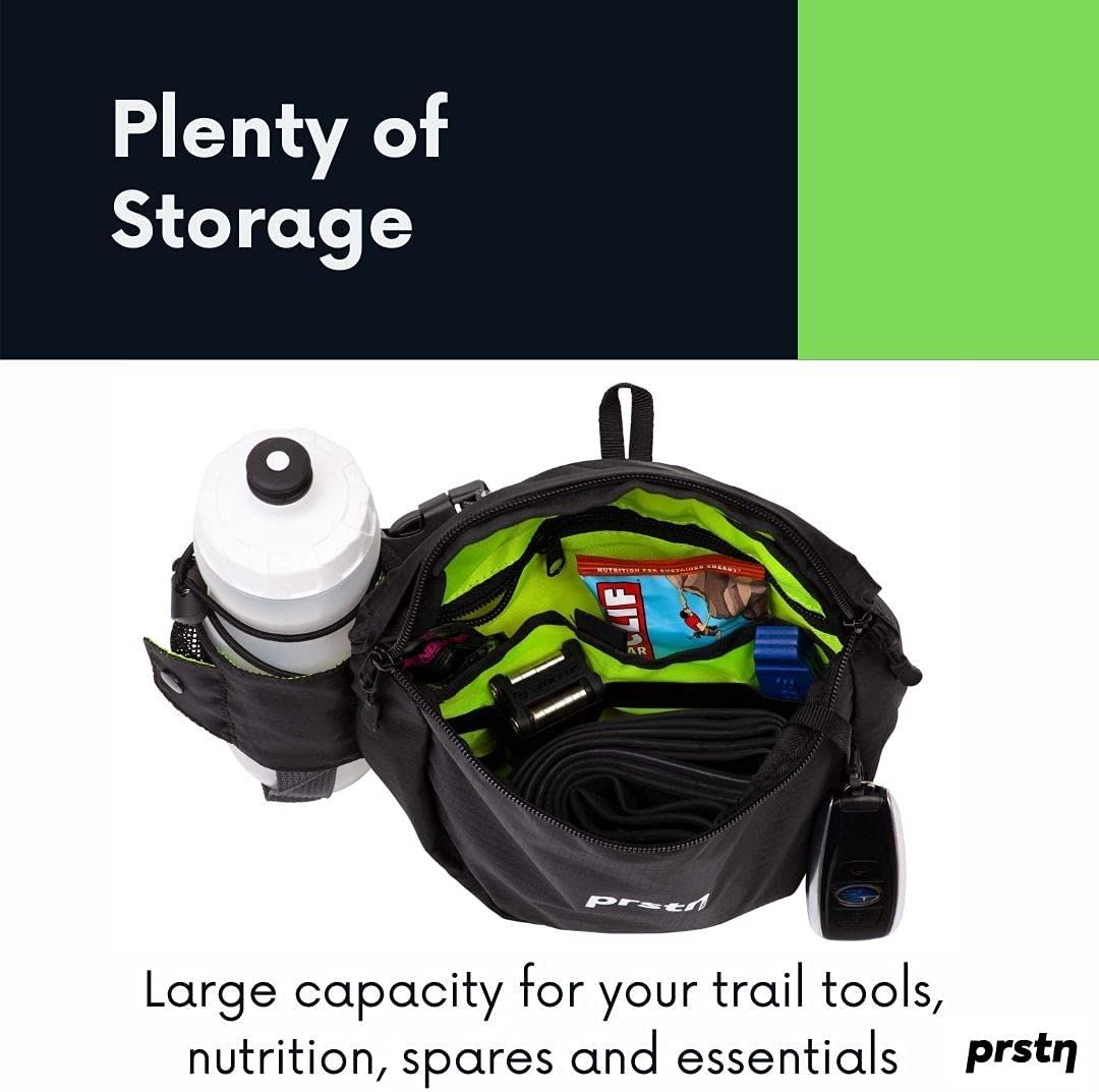 Carry your mountain bike tools conveniently in a fanny bag like this.
