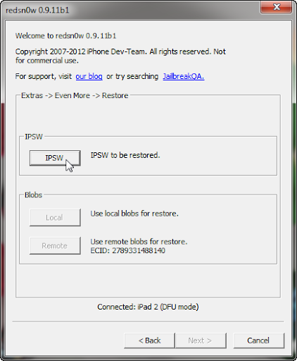 เทคนิคการดาวน์เกรด iOS 5.1.1 ลงมาเป็น iOS 5.0.1 เพื่อทำการ Jailbreak Jailip2-04