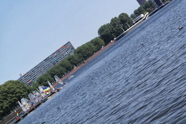  Sloterpark, la piazza d’acqua