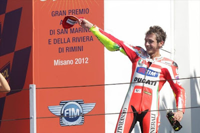 Valentino Rossi Misano 2012