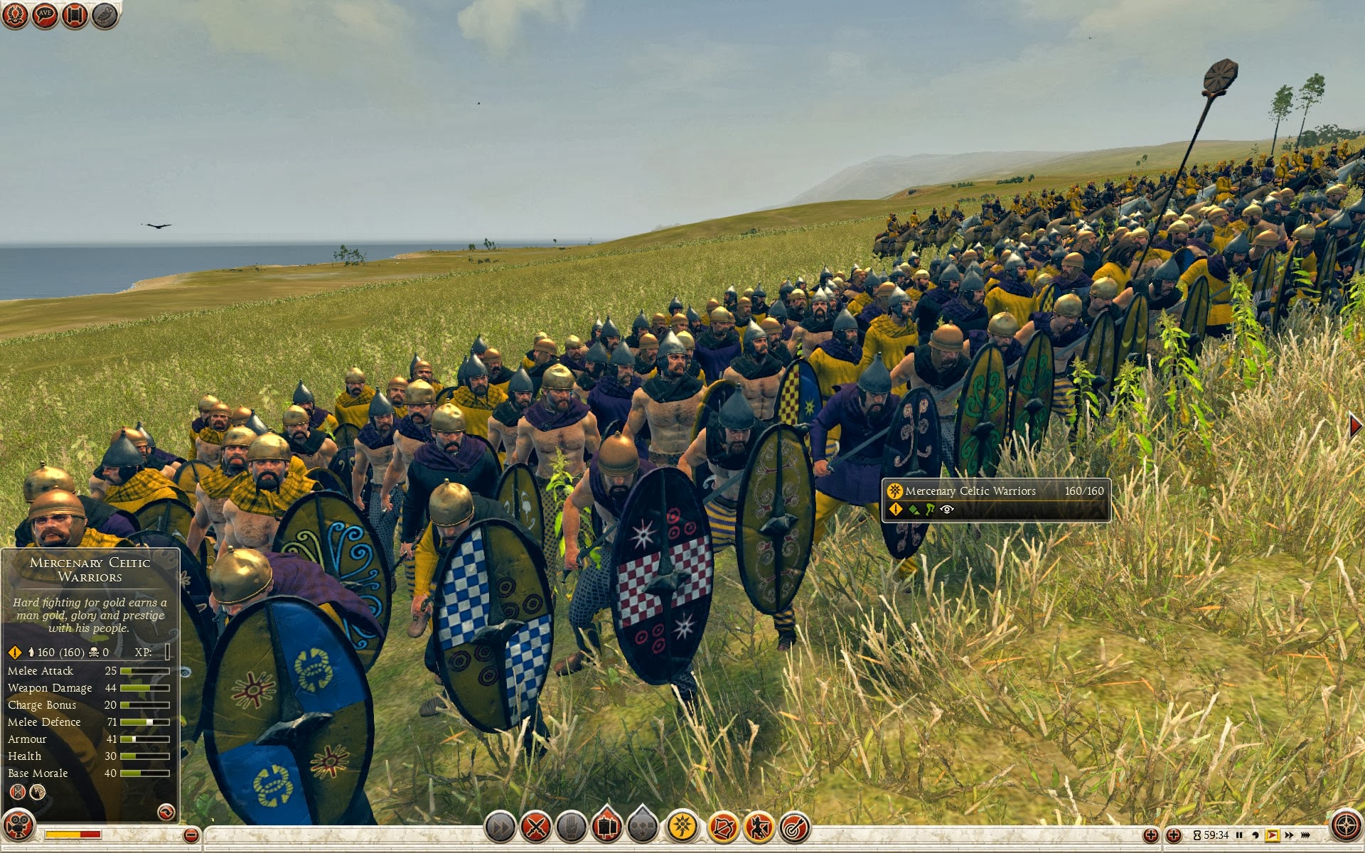 Наемные кельтские воины
