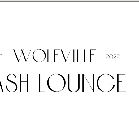 Wolfville Lash Lounge logo