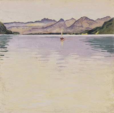 Wolfgangsee mit hohem Horizont - ca1913