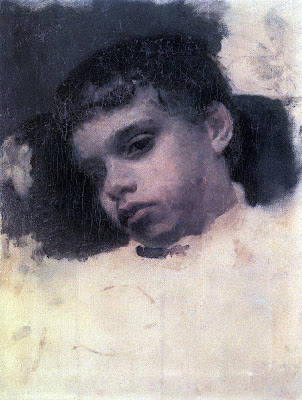 Valentin Serov - Kolya (Nikolai Yakovlevich) Simonovic. 1880
