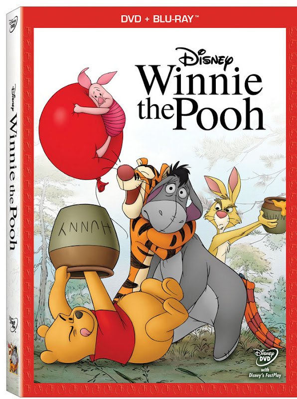 Winnie The Pooh, DVD, Combo, Art, image, cover, 2011