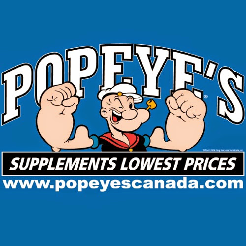 Popeye's Supplements Grande Prairie logo