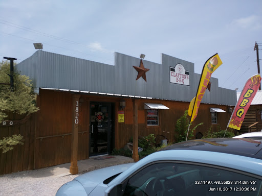 Barbecue Restaurant «Clayton BBQ», reviews and photos, 1820 US-380, Graham, TX 76450, USA