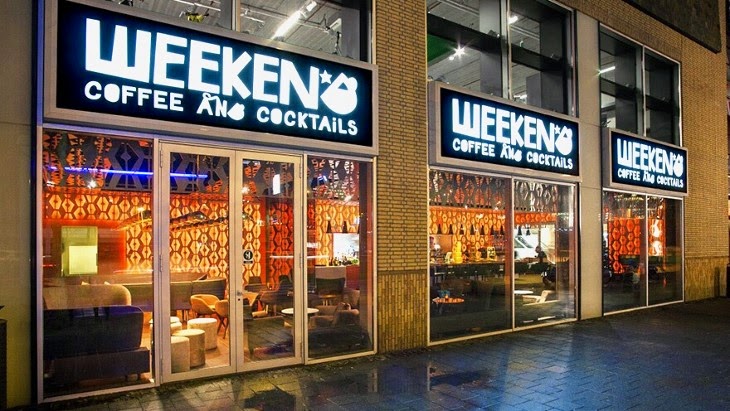 Cocktail-Bar in Amsterdam, Netherlands