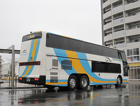 JR四国バス「ドリーム高知号」・214 リア プレミアムシート搭載車