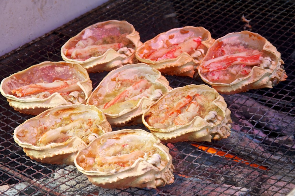 本ズワイガニ甲羅焼き(幕別町)