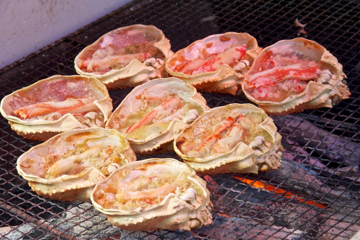 本ズワイガニ甲羅焼き（幕別町）