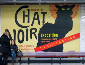 paris breakfasts: Le Chat Noir - Musee Montmartre
