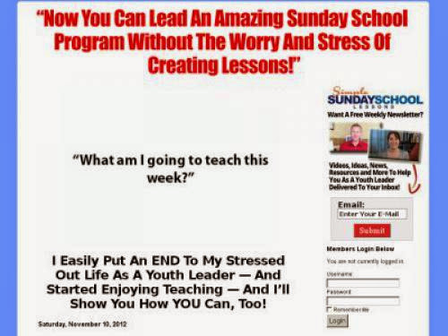 Simple Sunday School Lessons Simple Sunday School Lessons