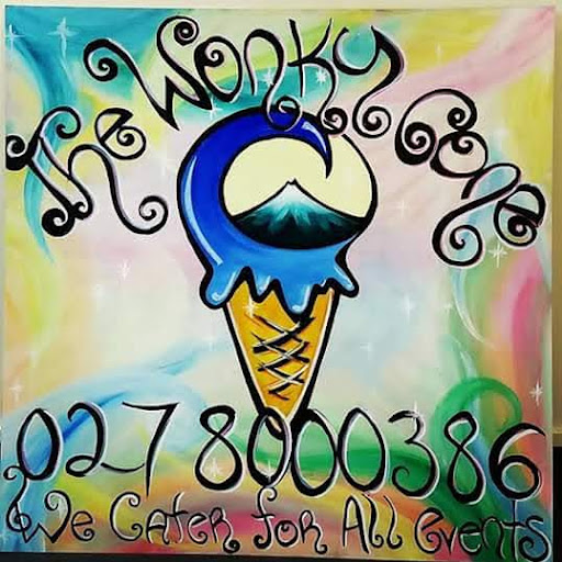 The Wonky Cone Real Fruit Ice Cream logo