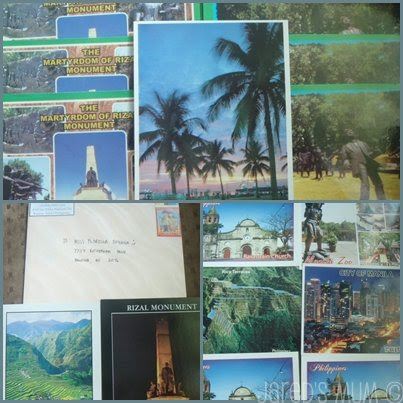 postcards, mailday