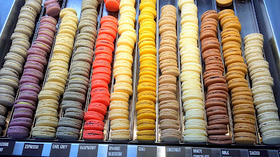 The Macarons at the MAC Bar below Nuvrei Patisserie and Cafe in the Pearl District of Portland