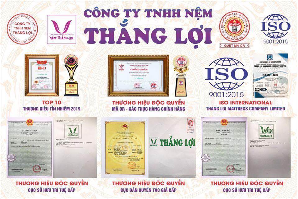 Dù thuộc top những thương hiệu “sinh sau đẻ muộn” nhưng nệm Thắng Lợi đã nhanh chóng chiếm được thị phần