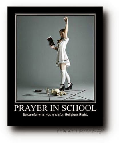 Is Prayer In School A Good Idea