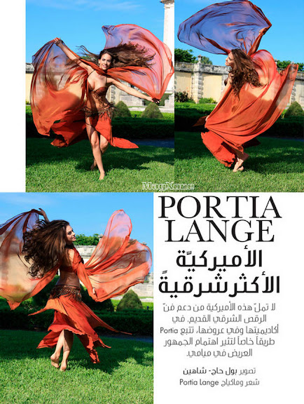 Portia Lange - Elle Arabia Saudita - febrero 2012