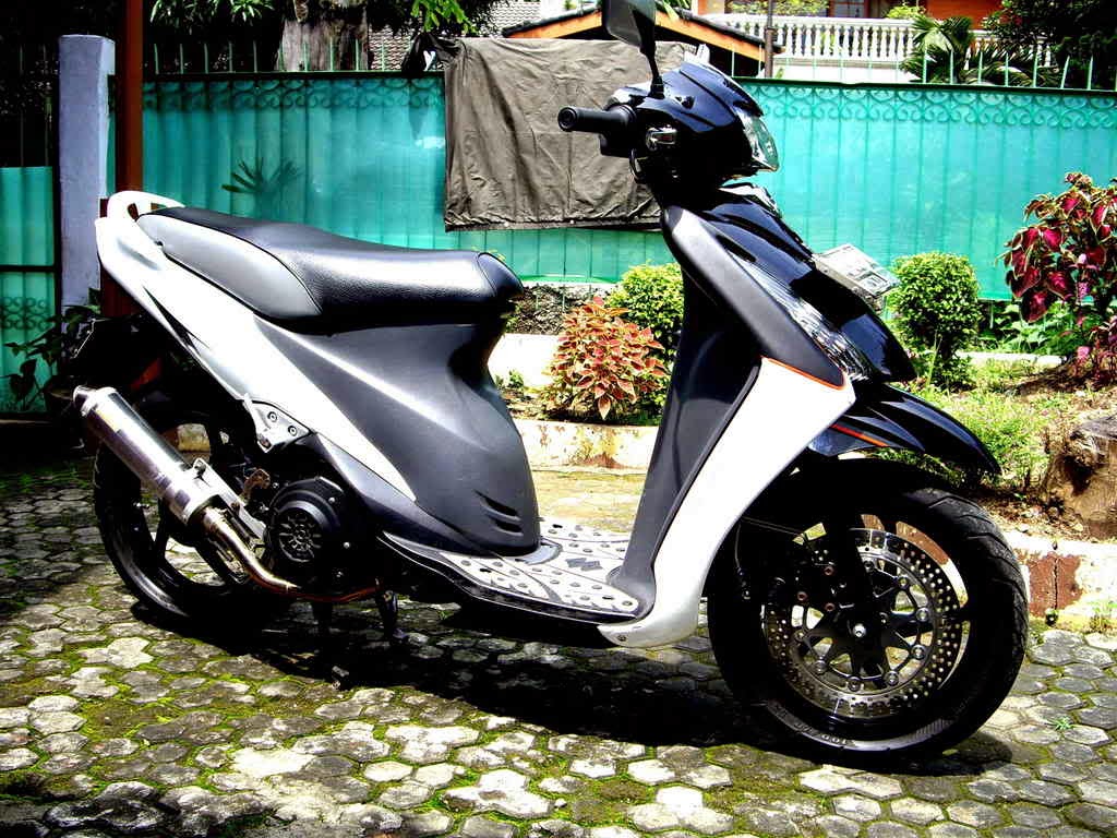 Modifikasi Motor Suzuki Hayate 125 Thecitycyclist