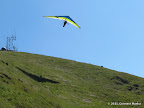 Hang Glider taking off