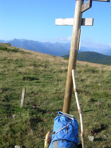 My hiking stick in the Pyrenees