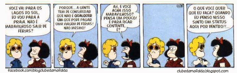 Clube da Mafalda:  Tirinha 651 