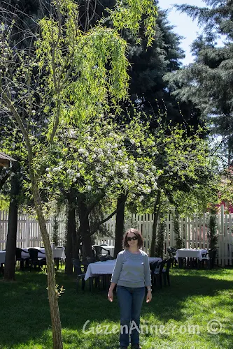 Cumhuriyetköy'deki Beyaz Bahçe'de