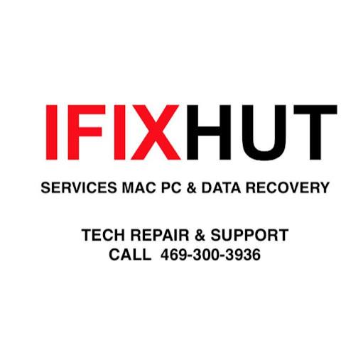 IFIXHUT CELLPHONE COMPUTER SERVICE FOR APPLE MAC BOOK IMAC IPHONE DATA RECOVERY DELL LAPTOP FIX logo