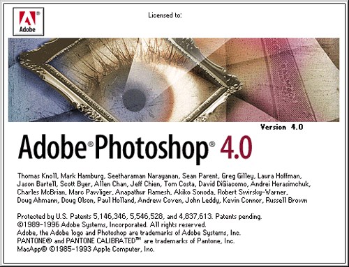 Adobe Photoshop 4