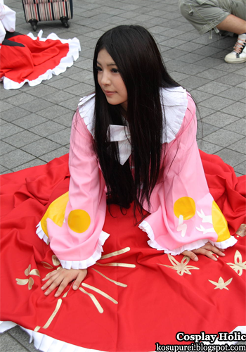 unknown cosplay from comiket 78 / touhou project cosplay - horaisan kaguya