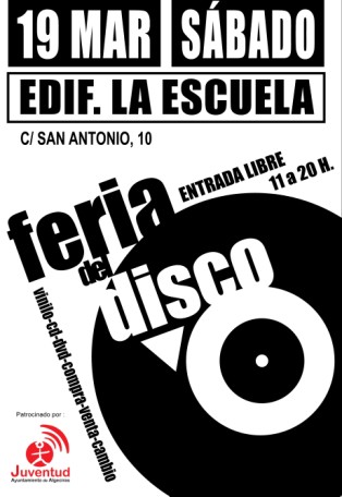 Feria del disco en Mérida Algeciras19mar11
