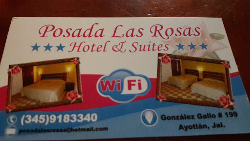 Hotel Posada Las Rosas, González Gallo 199, 47930 Ayotlán, Jal., México, Hotel | JAL