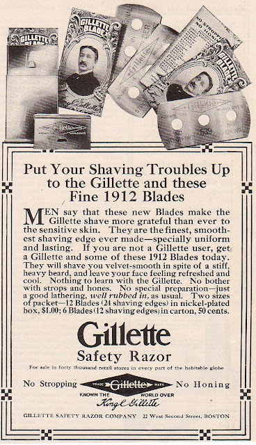 Gillett Safety Razor - 1912